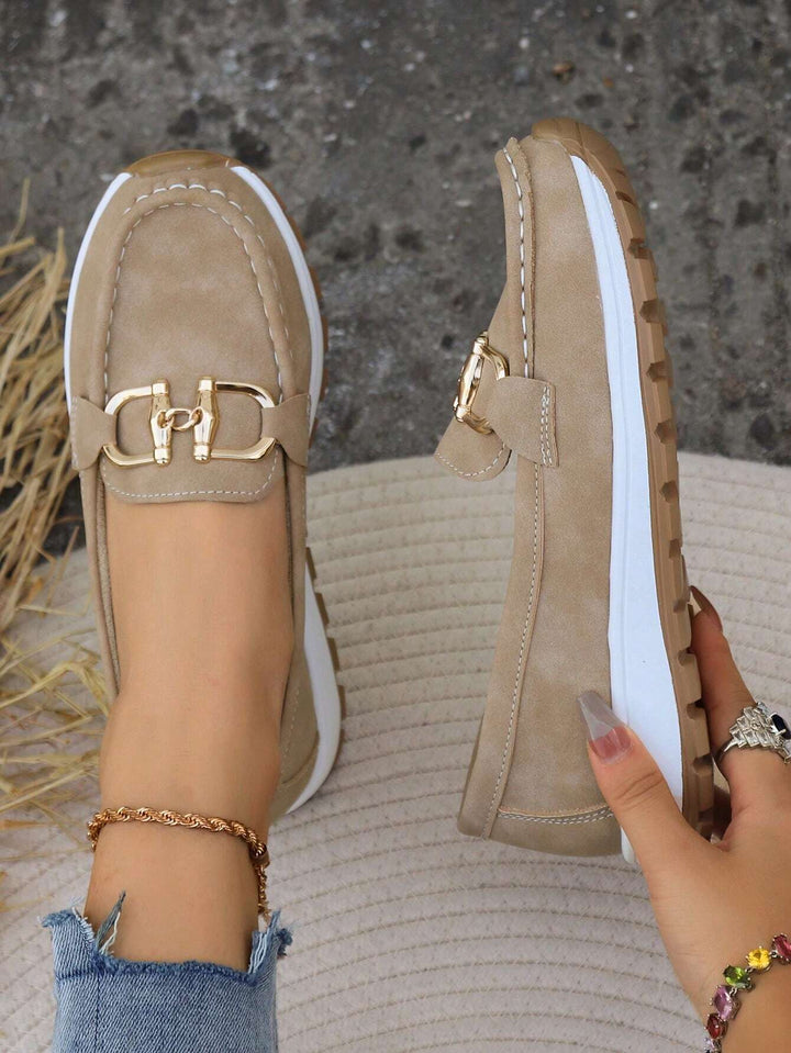 Elly | Mocassini Chic con Fibbia