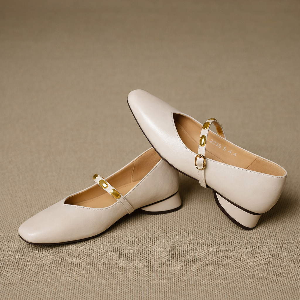 Zyra | Ballerine in Vera Pelle