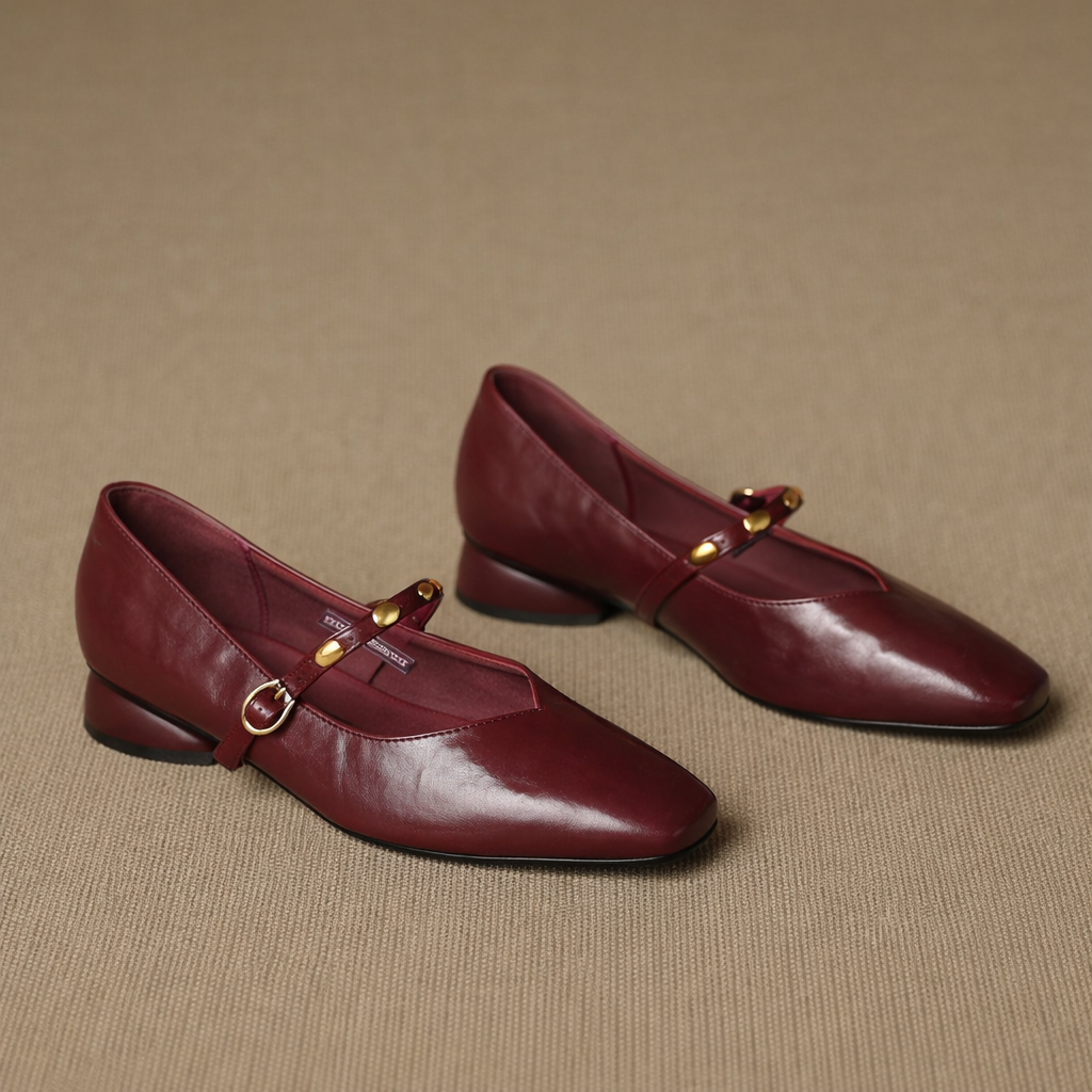 Zyra | Ballerine in Vera Pelle
