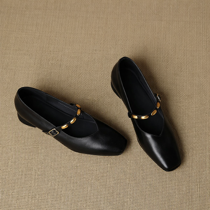 Zyra | Ballerine in Vera Pelle