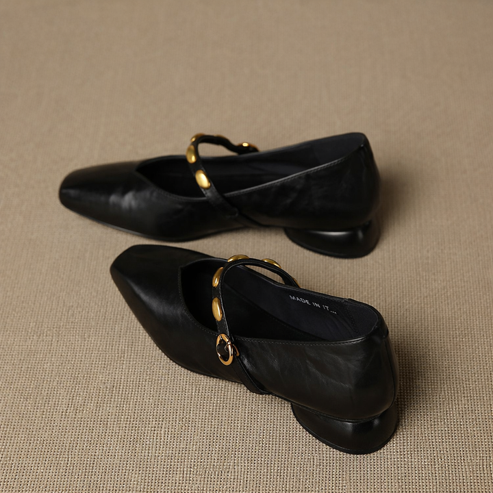Zyra | Ballerine in Vera Pelle