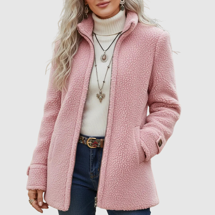 Vanessa | Giacca Morbida con Zip Integrale