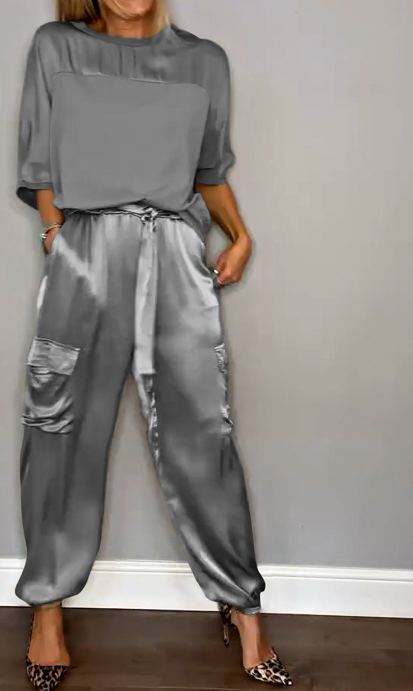 Completo elegante da donna - Grigio
