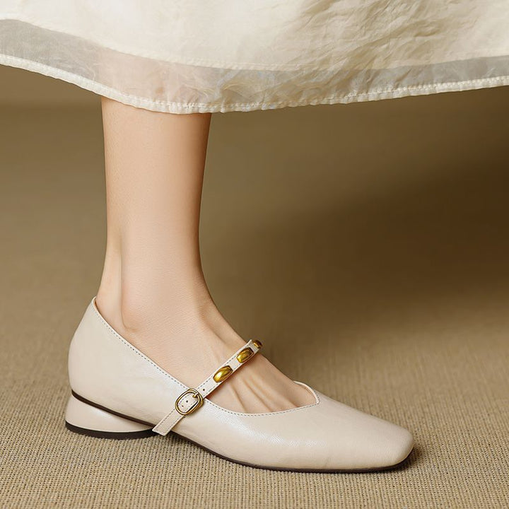 Zyra | Ballerine in Vera Pelle