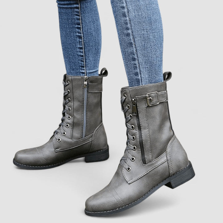 Tallulah | Stivali Western Con Fibbia