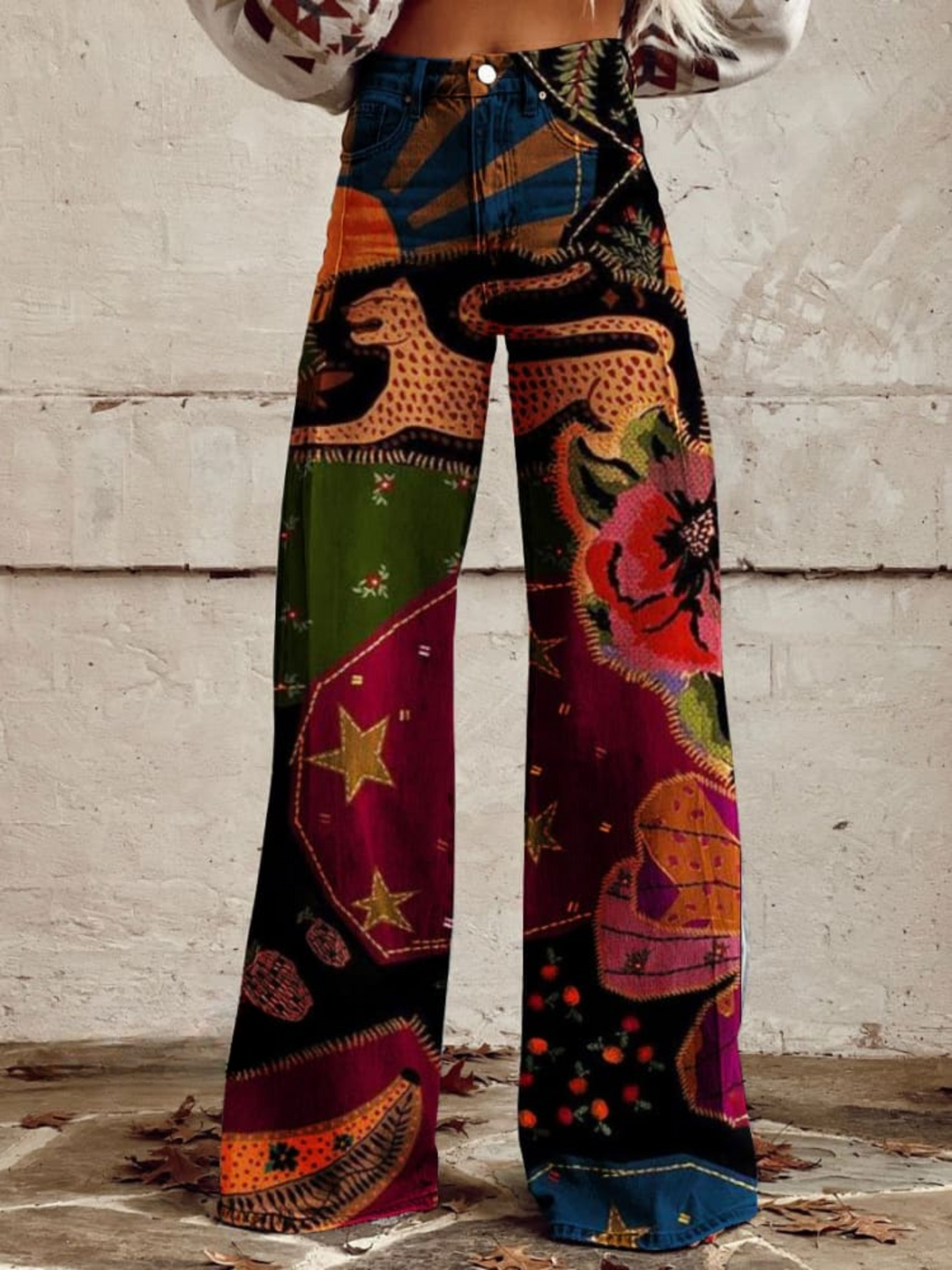 Léna | Pantaloni Bohémien Chic