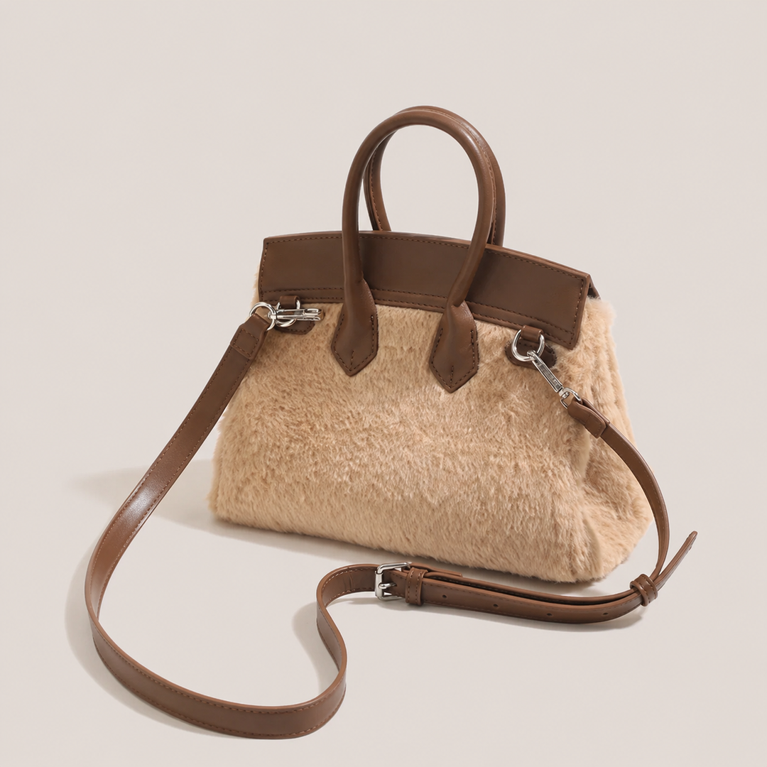 Flavia | Borsa Tote in Peluche