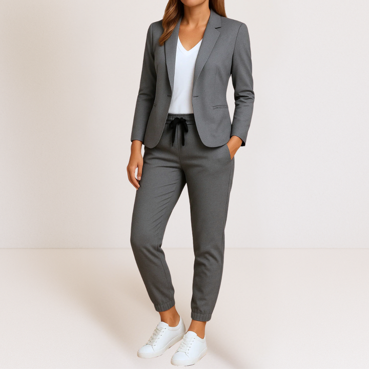 Completo due pezzi da donna Giulia - Grigio
