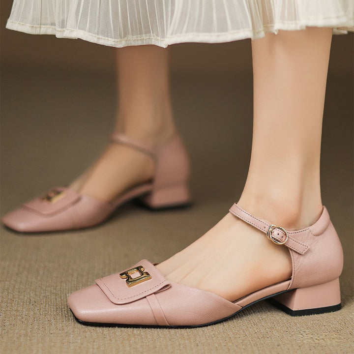 Elvane | Mary Jane In Pelle Con Fibbia
