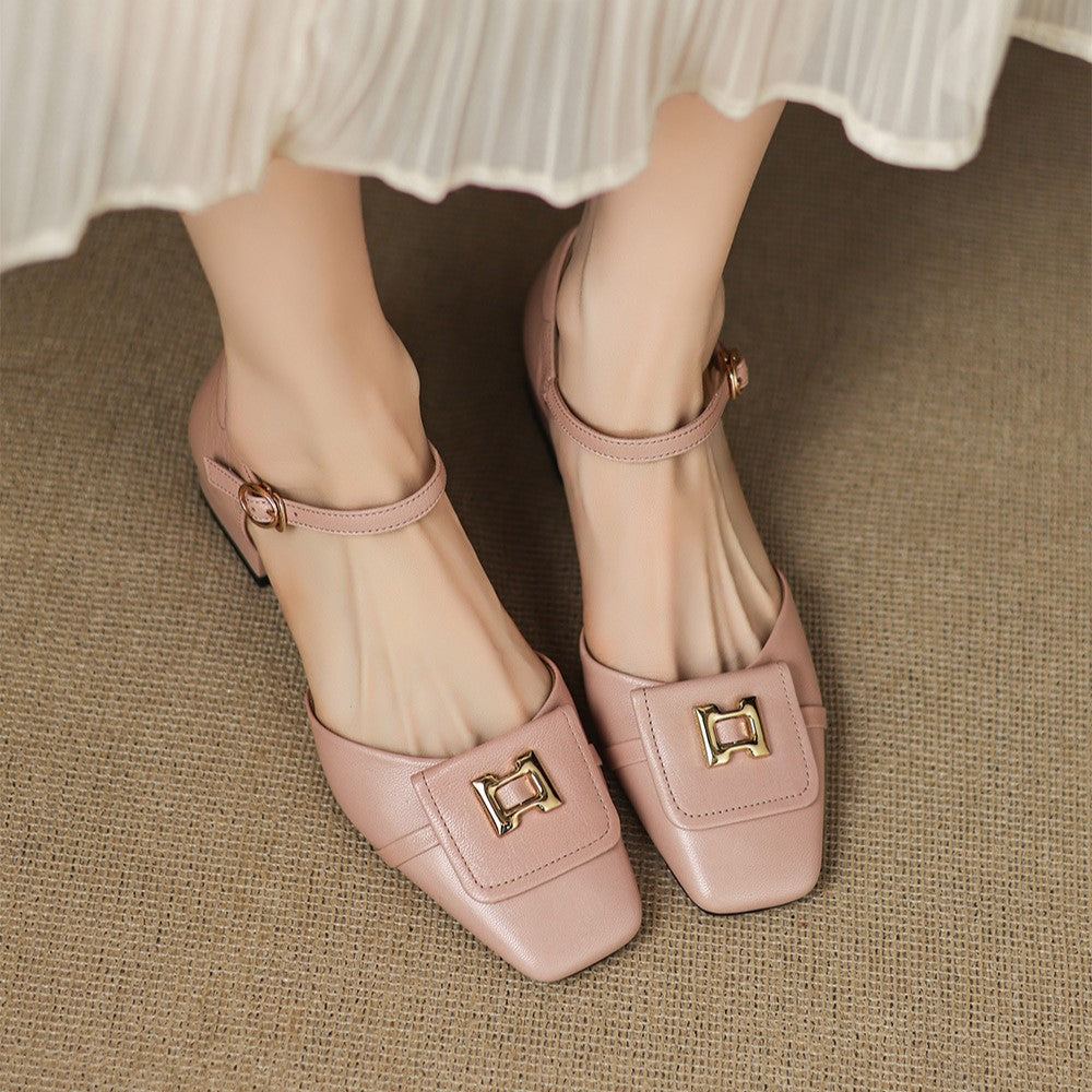 Elvane | Mary Jane In Pelle Con Fibbia