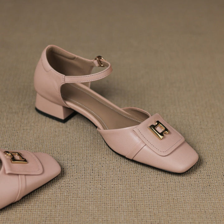 Elvane | Mary Jane In Pelle Con Fibbia