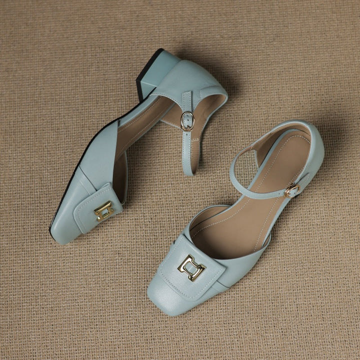 Elvane | Mary Jane In Pelle Con Fibbia