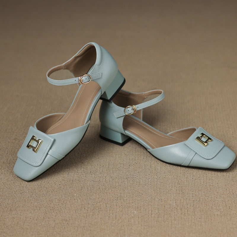 Elvane | Mary Jane In Pelle Con Fibbia