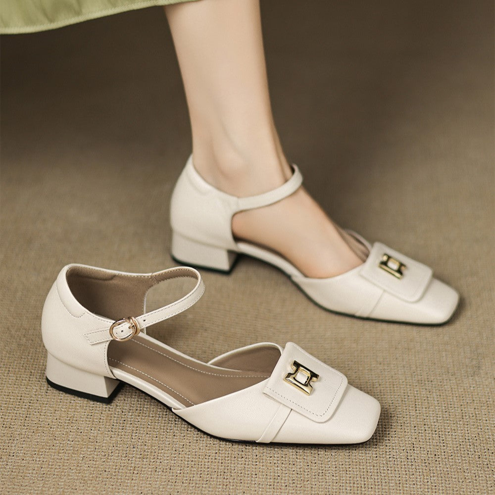 Elvane | Mary Jane In Pelle Con Fibbia