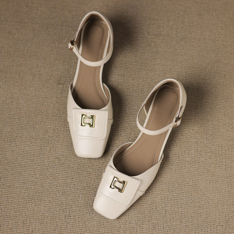 Elvane | Mary Jane In Pelle Con Fibbia