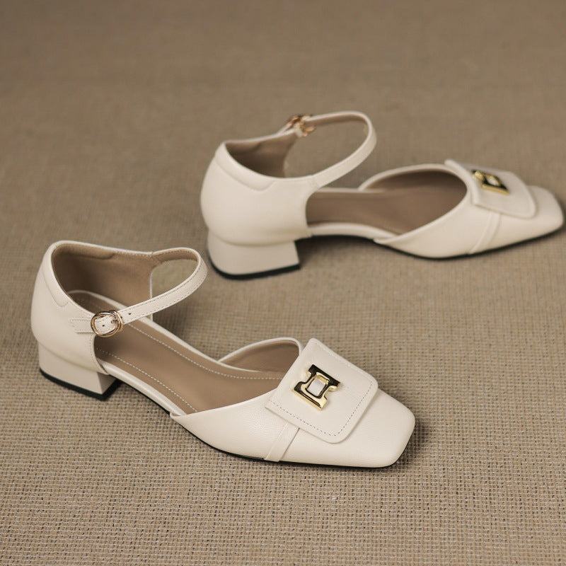 Elvane | Mary Jane In Pelle Con Fibbia