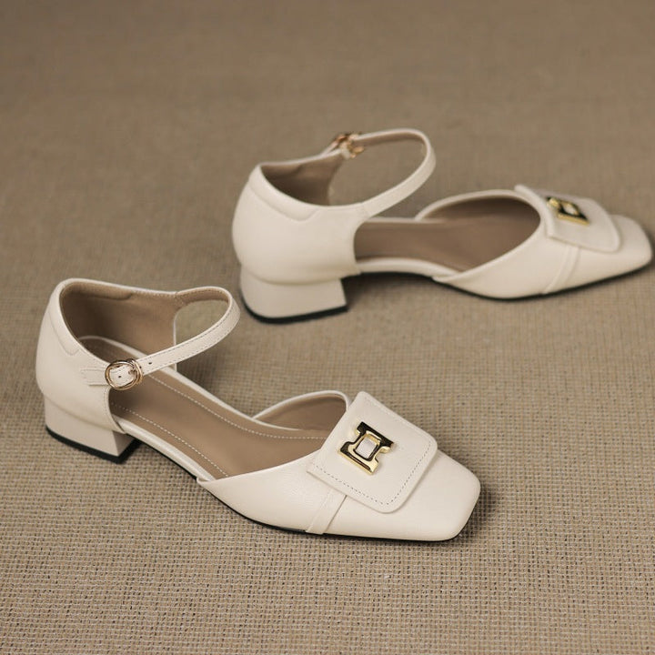Elvane | Mary Jane In Pelle Con Fibbia