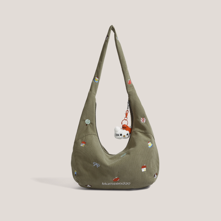 Corina | Borsa in Velluto a Coste