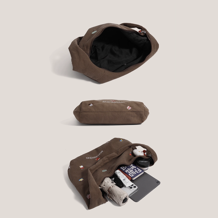 Corina | Borsa in Velluto a Coste