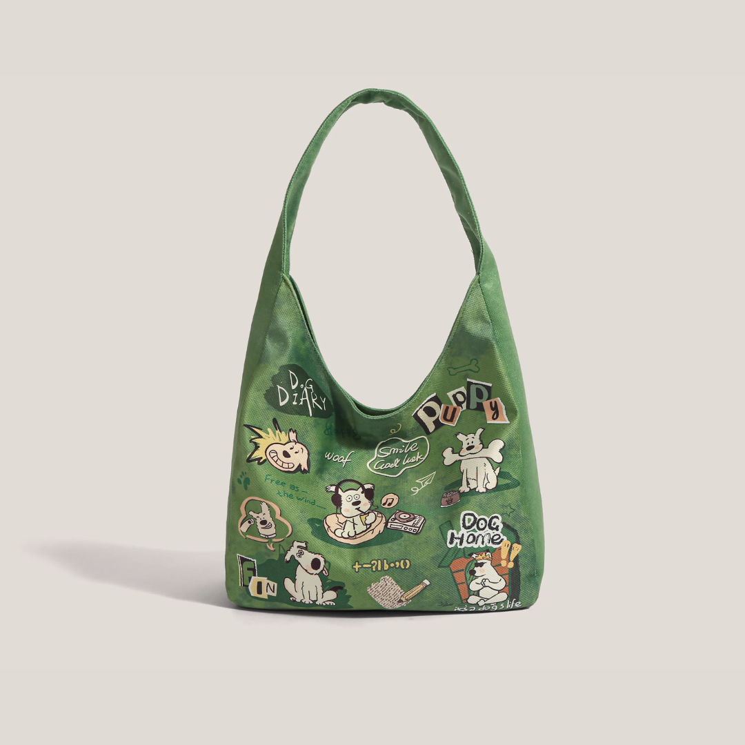 Donata | Borsa in Denim con Toppe
