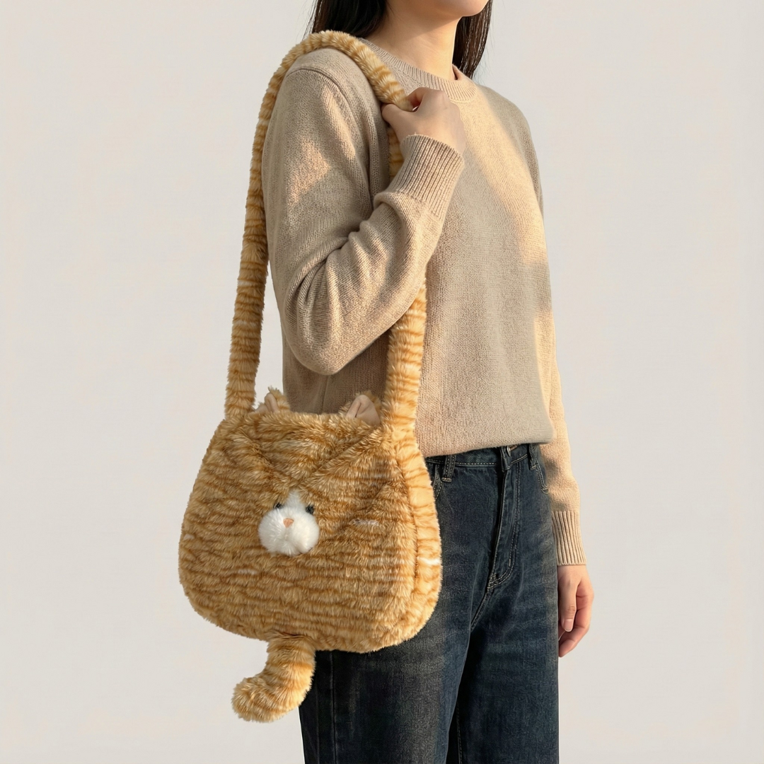 Oliva | Borsa Tote a Maglia
