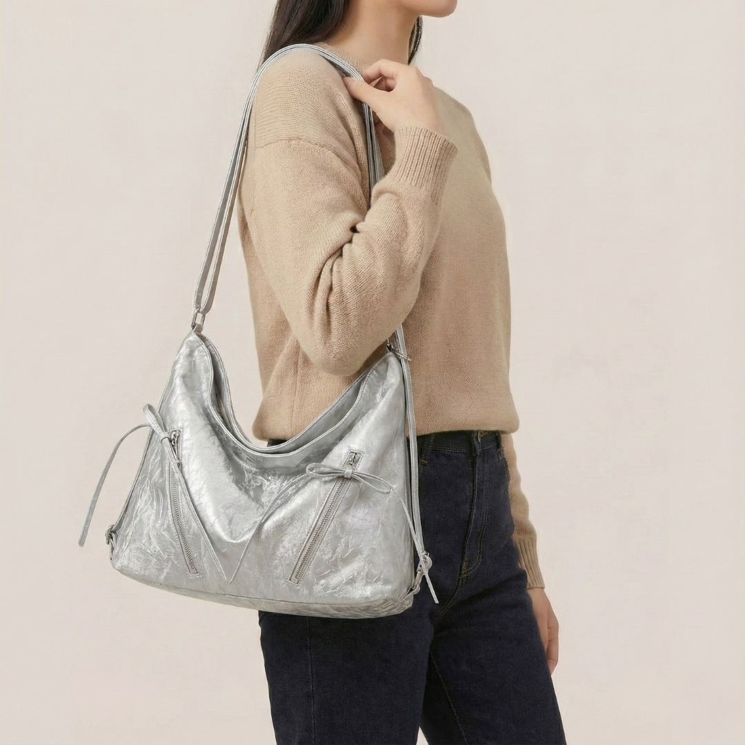 Stella | Borsa a Mano Arricciata