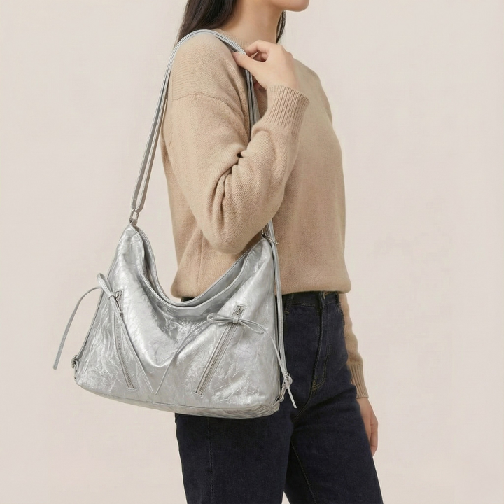 Stella | Borsa a Mano Arricciata
