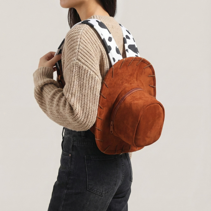 Fortunata | Borsa in Camoscio Western