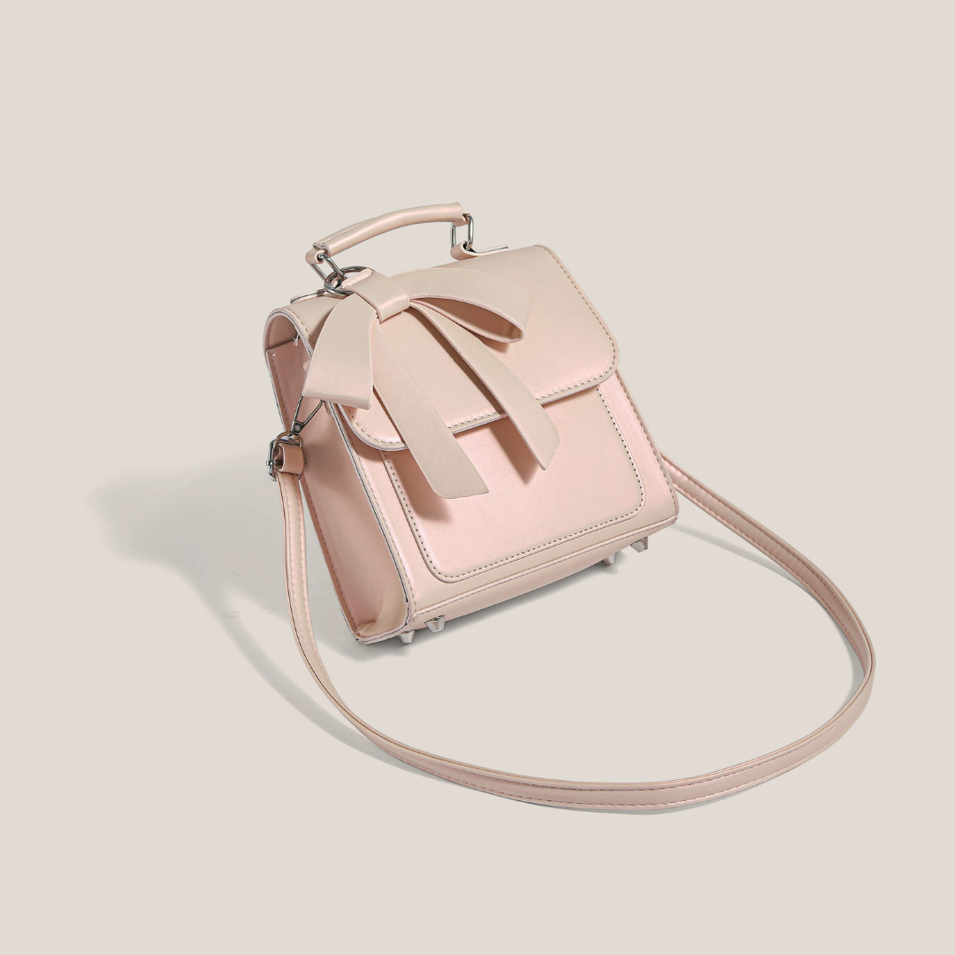 Lauretta | Borsa a Mano con Fiocco