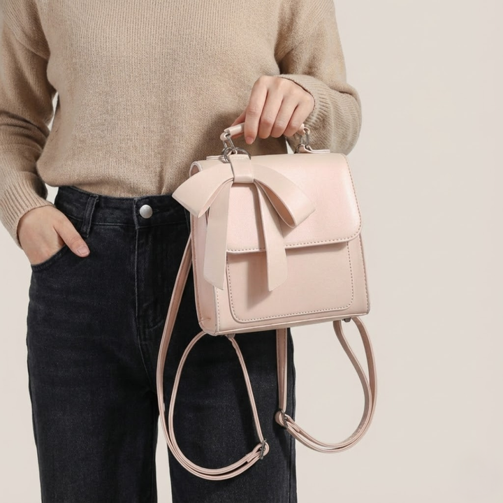 Lauretta | Borsa a Mano con Fiocco
