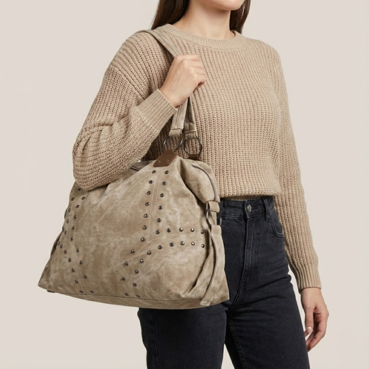Annetta | Borsa Tote Borchiata