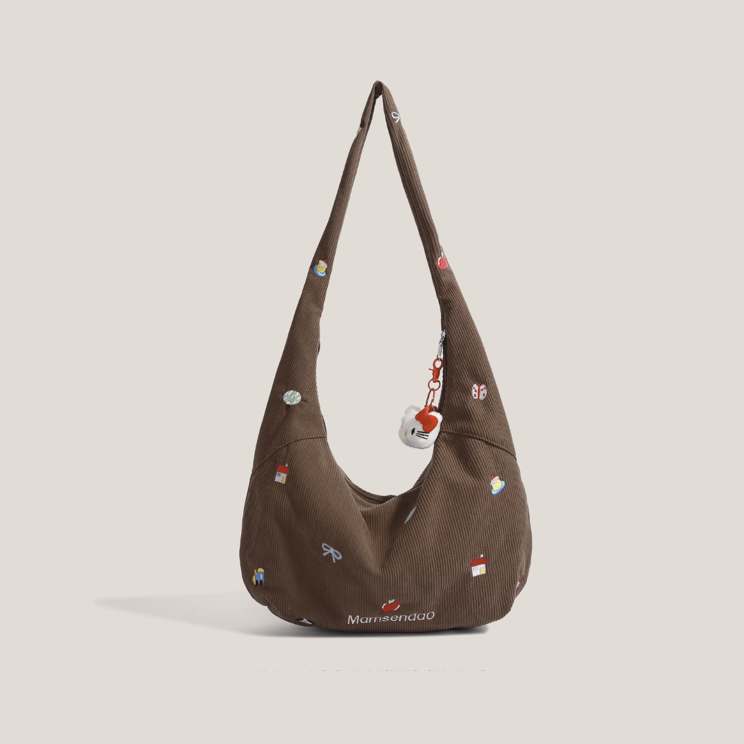 Corina | Borsa in Velluto a Coste