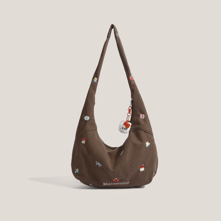 Corina | Borsa in Velluto a Coste