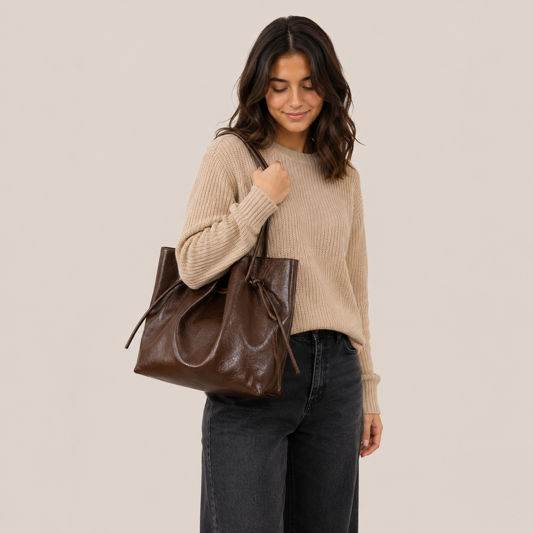 Marisa | Borsa Tote Arricciata