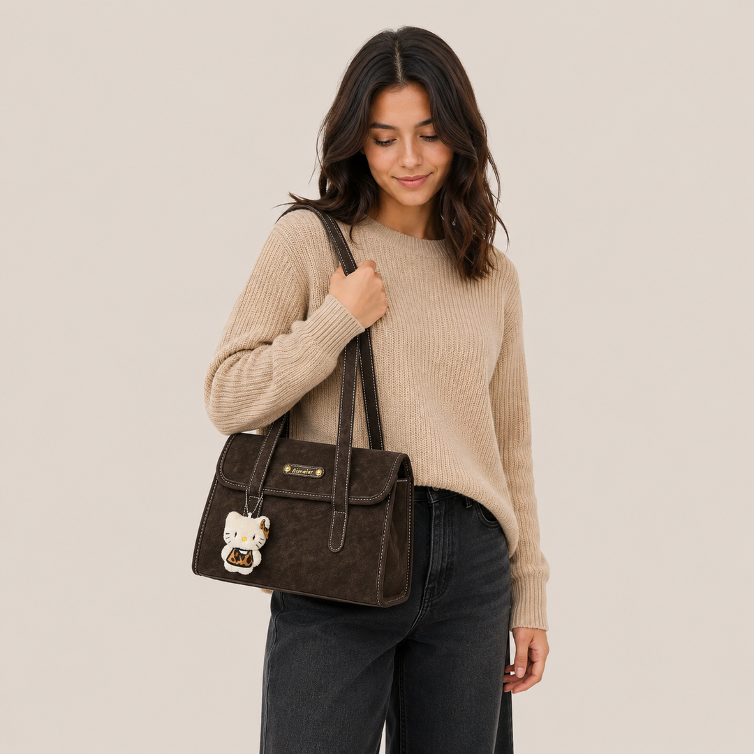 Vittorina | Borsa Tote con Patta