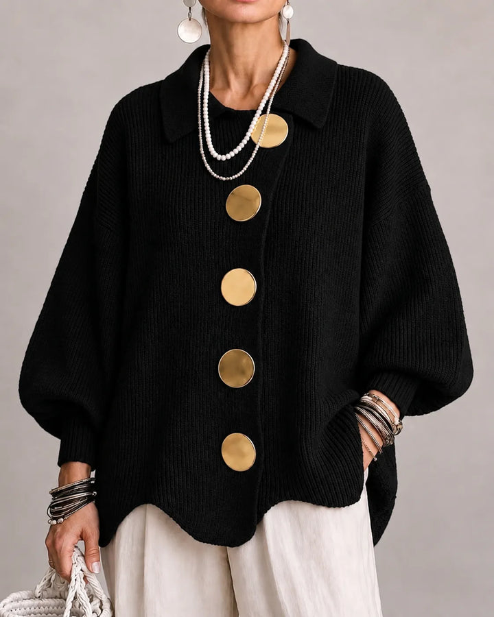 Eliana | Cardigan oversize con bottoni