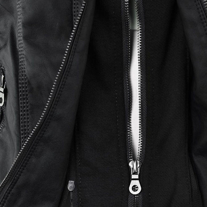 Callista | Giacca Biker con Cappuccio