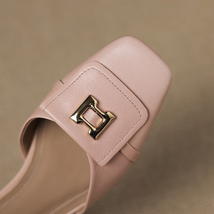 Elvane | Mary Jane In Pelle Con Fibbia