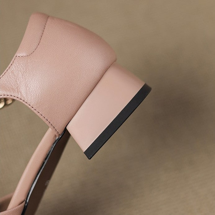 Elvane | Mary Jane In Pelle Con Fibbia