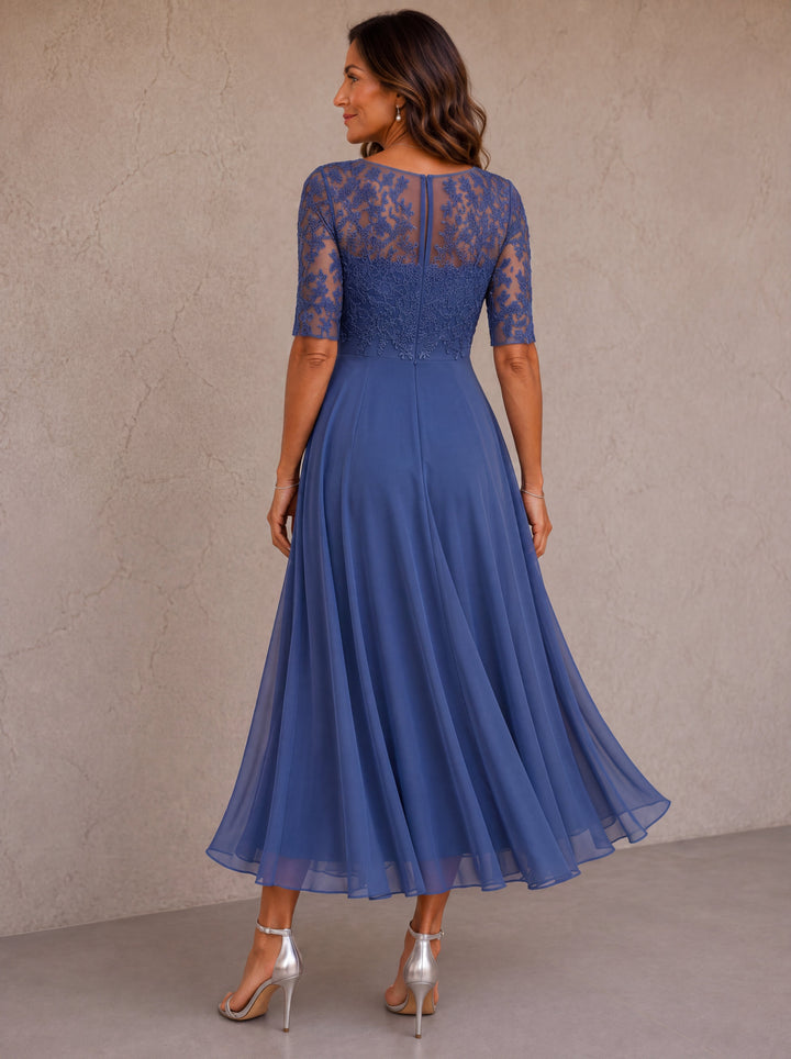 Abella | Vestito con Pizzo