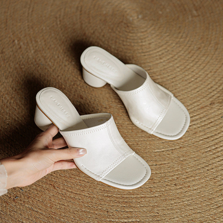 Amira | Mule in Vera Pelle