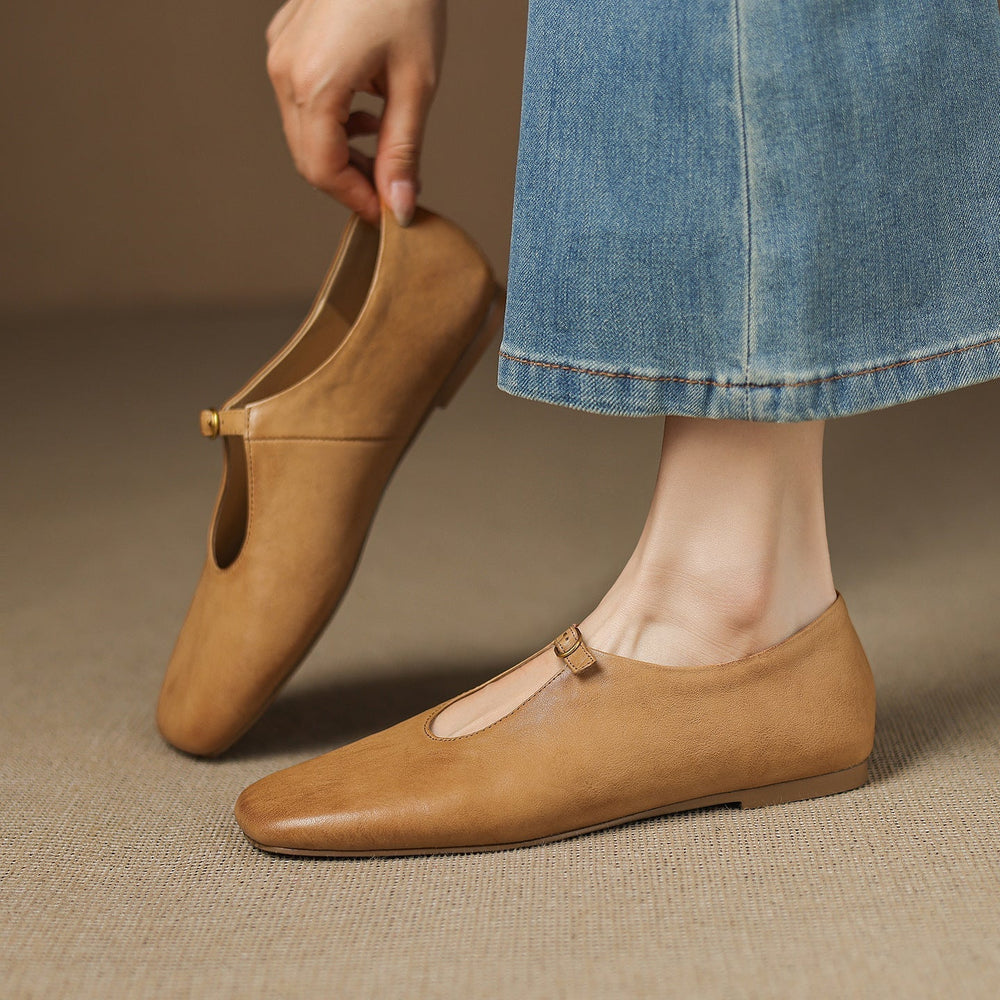 Elspeth | Ballerina Mary Jane con Tomaia Alta
