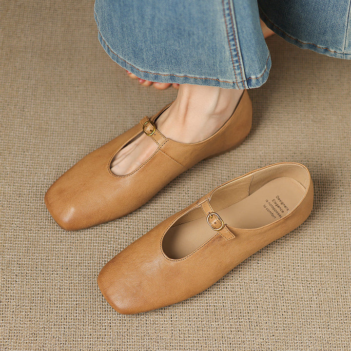 Elspeth | Ballerina Mary Jane con Tomaia Alta