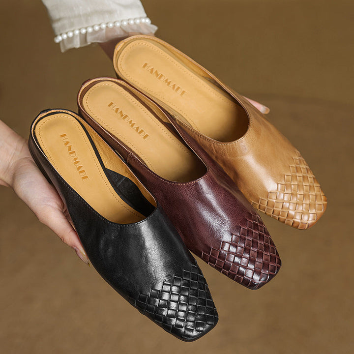 Viola | Mules In Vera Pelle