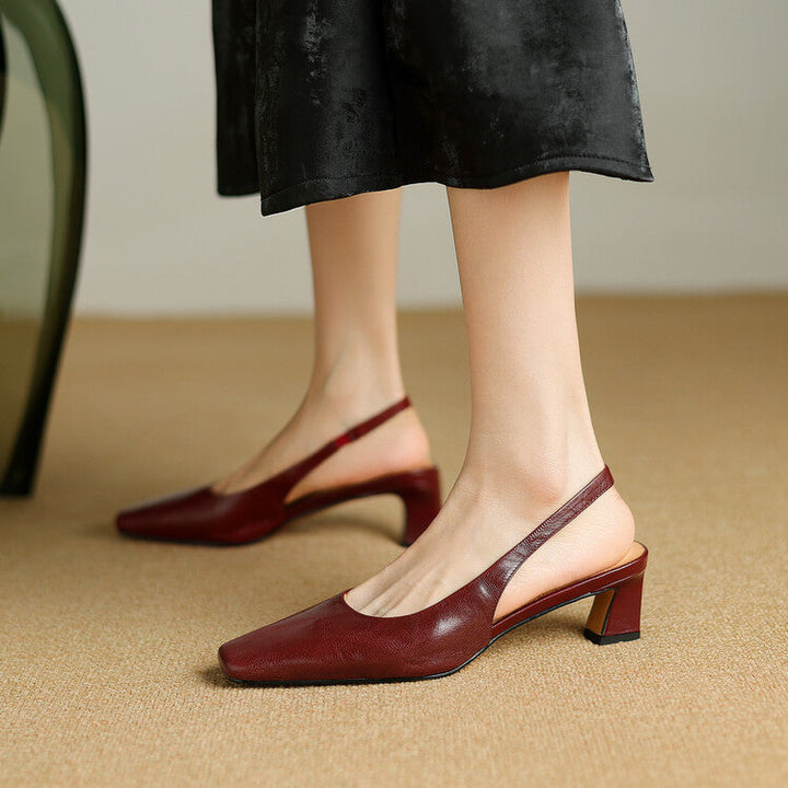 Ersa | Slingback in Vera Pelle