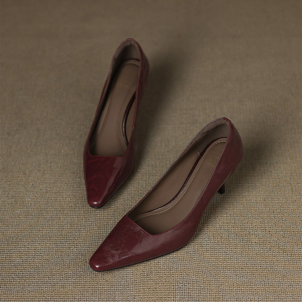 Zala | Scarpe con Tacco in Vera Pelle