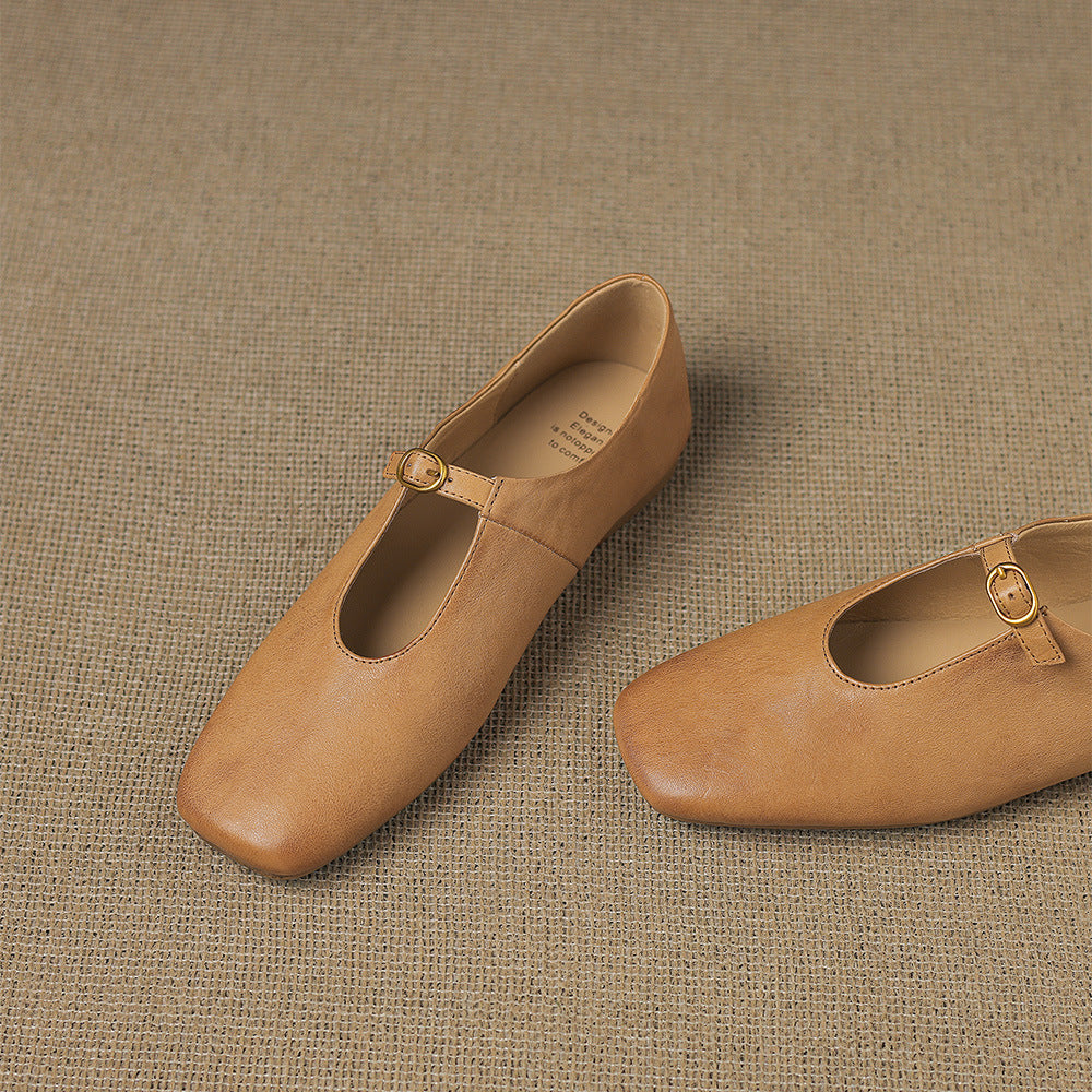 Elspeth | Ballerina Mary Jane con Tomaia Alta
