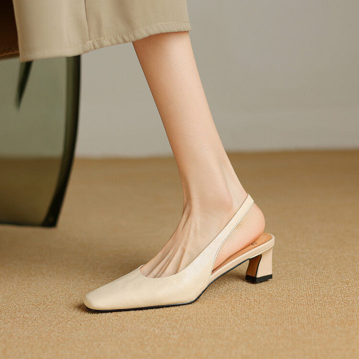 Ersa | Slingback in Vera Pelle