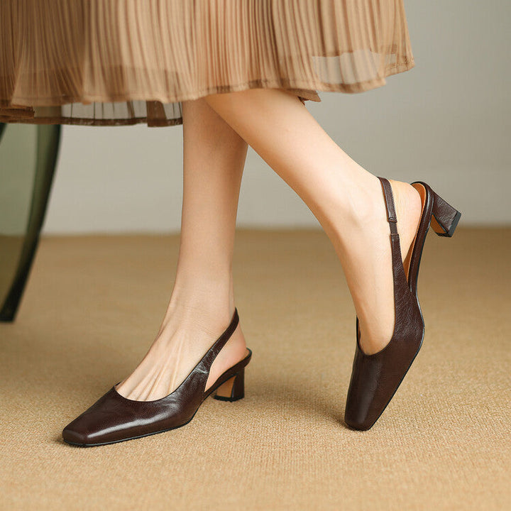Ersa | Slingback in Vera Pelle