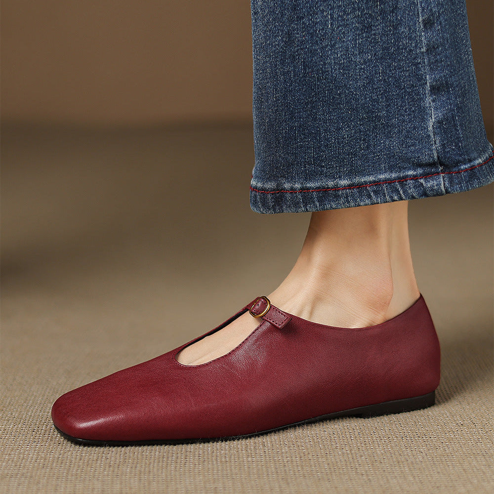 Elspeth | Ballerina Mary Jane con Tomaia Alta